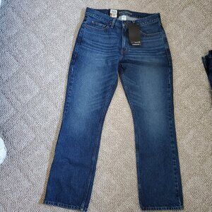 NEW: Harley-Davidson Genuine MotorClothes Bootcut Jeans Blue Denim Logo 34x32